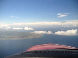 Haiti Relief Flight Arrival Airborne