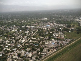 Haiti Relief Flight Departure Low