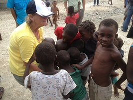 Haiti Relief Flight Kids Camera