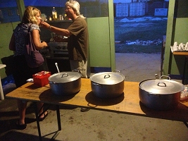 Haiti Relief Flight Kitchen